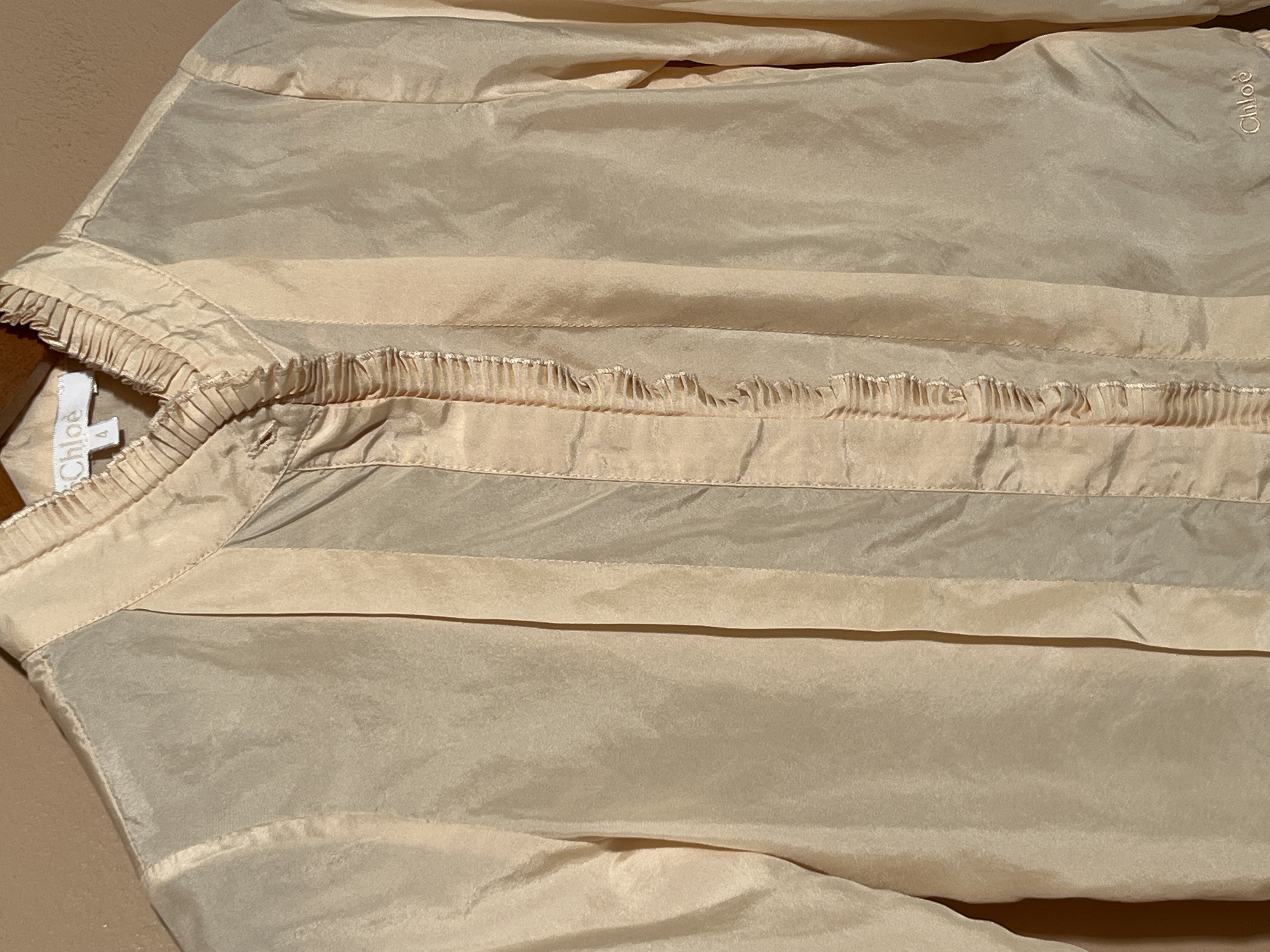 Cloé blouse voor meisje van 4 jaar met maat 104