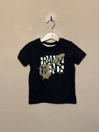 Frankie & Friends  t-shirt voor meisje van 2 jaar met maat 92