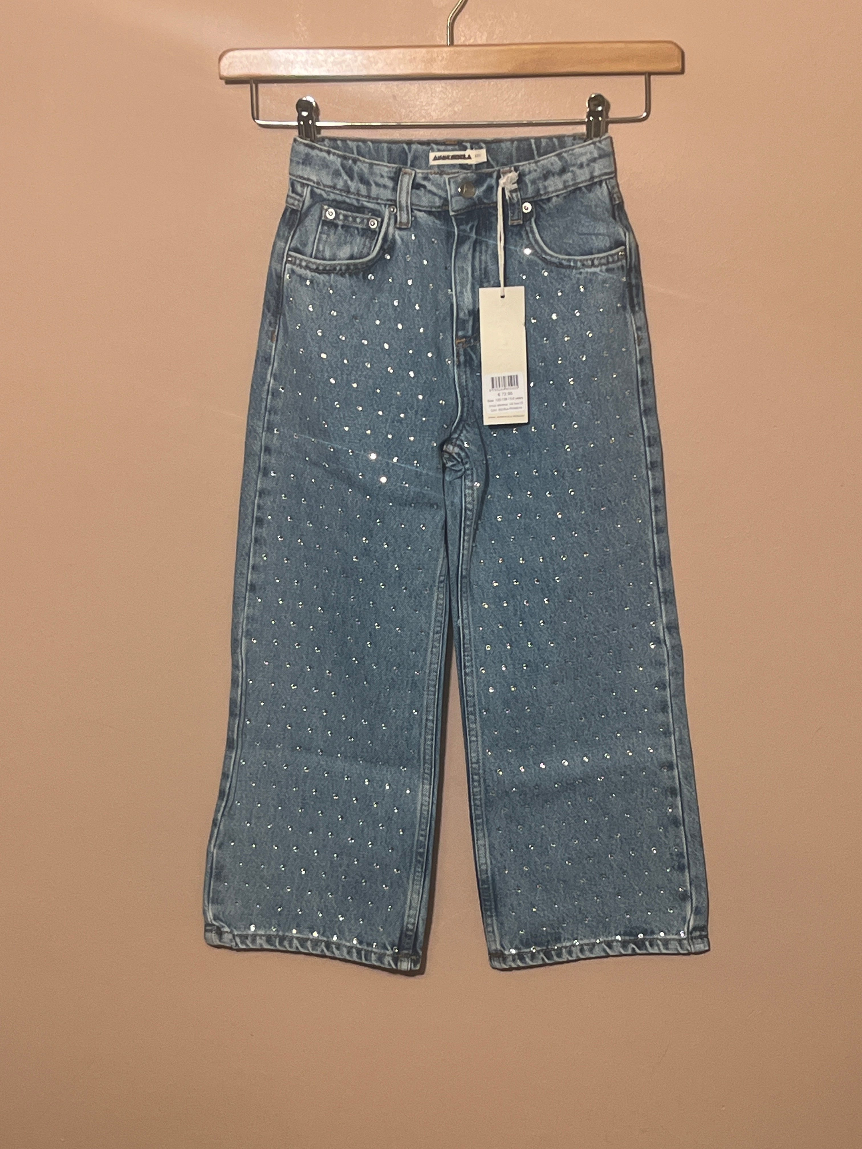 Ammehoela broek voor meisje van 8 / 10 jaar met maat 128 / 140