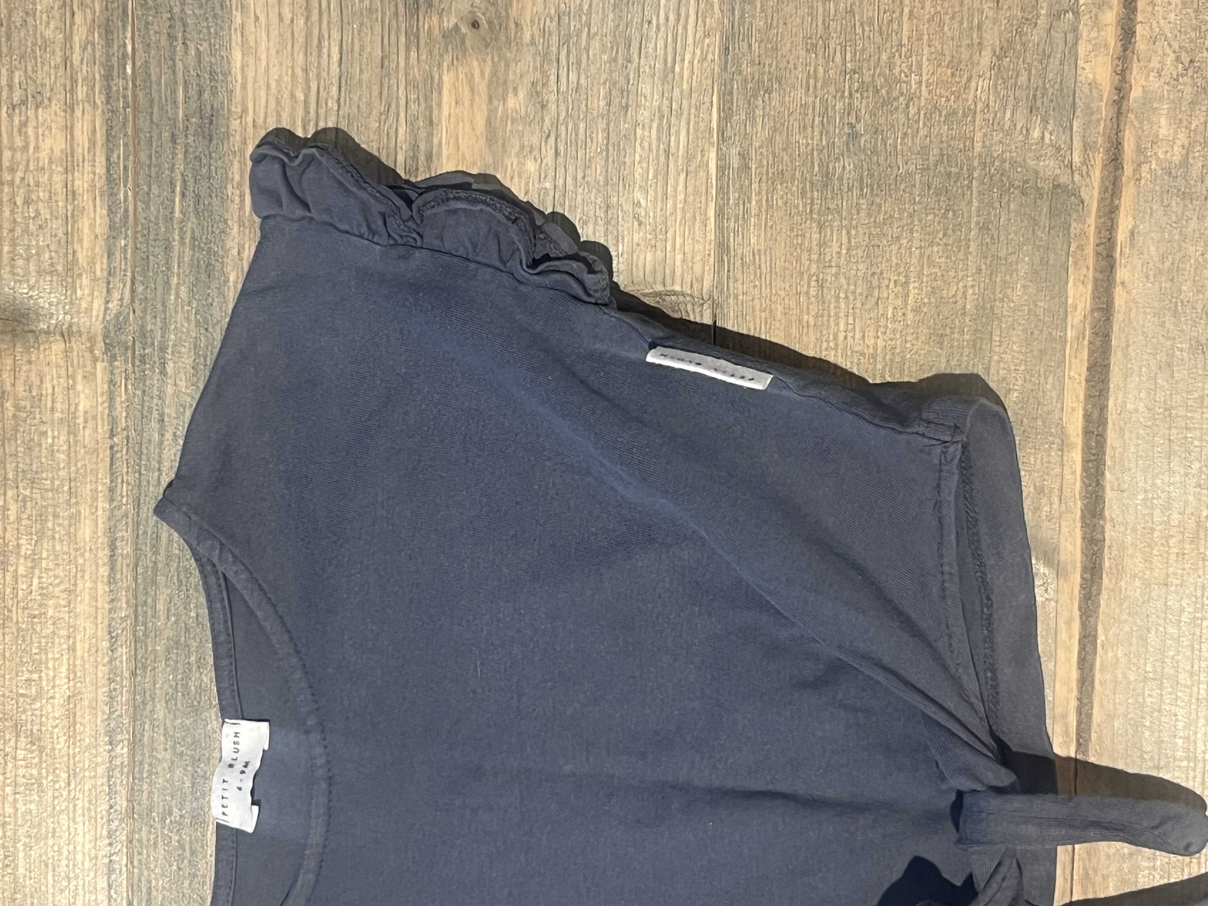 Petit Blush top voor meisje van 9 maanden met maat 74