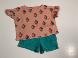 Emporia Armani korte broek voor meisje van 4 jaar met maat 104