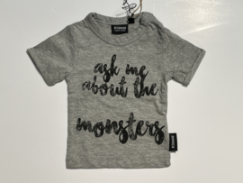 Kidooz t-shirt voor jongen van 0 / 1 maand met maat 50 / 56