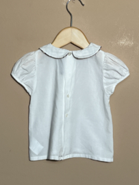 Burberry blouse voor meisje van 12 maanden met maat 80