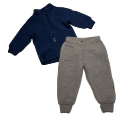 Mikk - Line wollen broek voor jongen of meisje van 12 maanden met maat 80