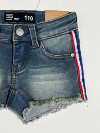 Dutch Dream Denim korte broek voor meisje van 4 jaar met maat 104