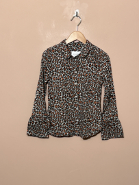 Les Coyotes de Paris blouse voor meisje van 8 jaar met maat 128