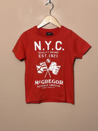 Mc Gregor t-shirt voor jongen van 8 jaar met maat 128