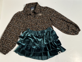 Retour jeans blouse voor meisje van 7 / 8 jaar met maat 122 / 128
