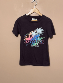Les Coyotes de Paris t-shirt voor jongen of meisje van 8 jaar met maat 128