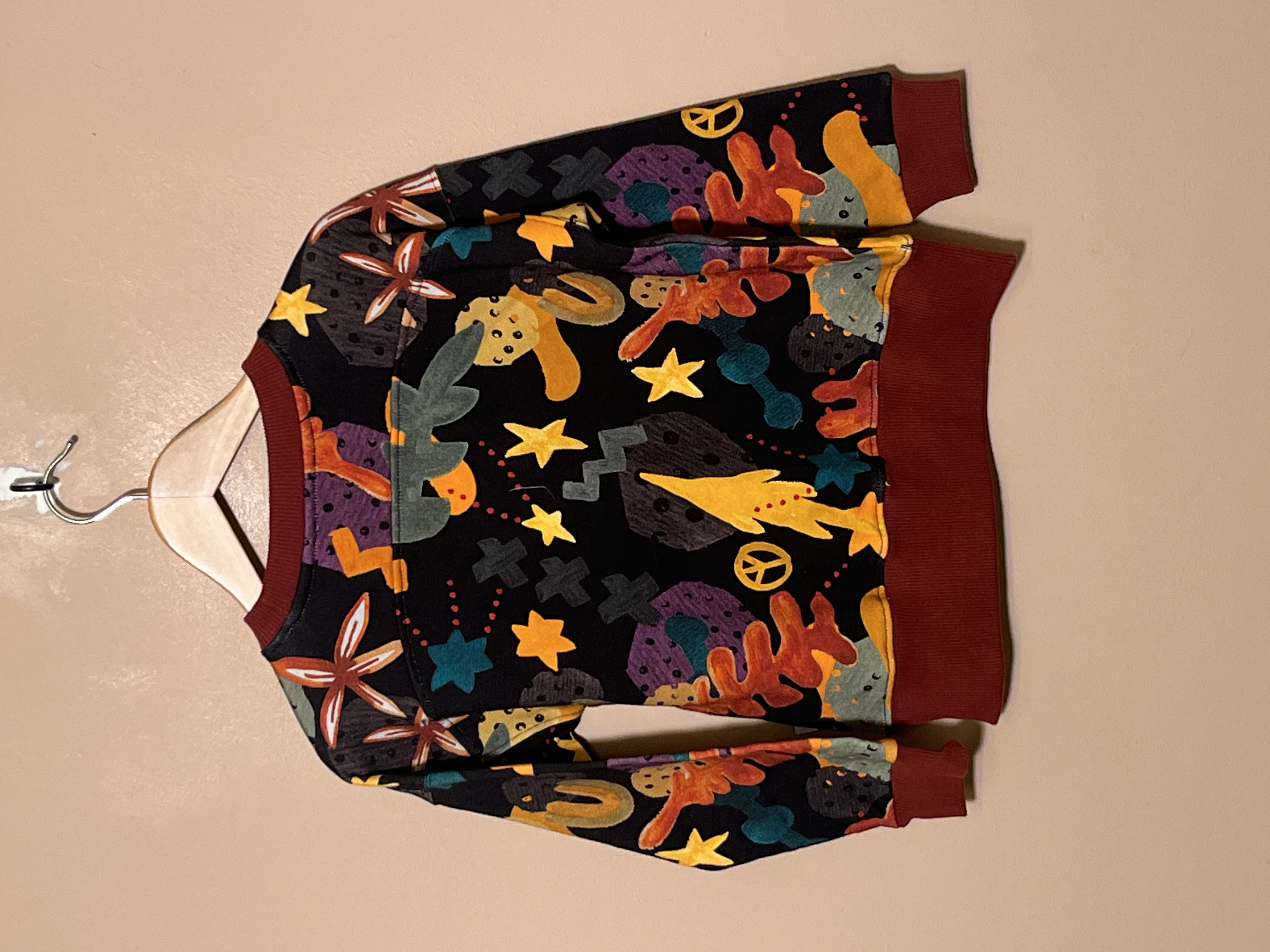 Ammehoela sweater voor jongen van 5 / 6 jaar met maat 110 / 116