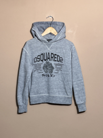 Dsquared2 hoodie voor jongen van 10 jaar met maat 140