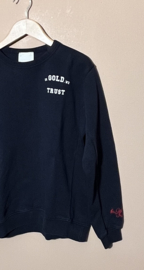 In Gold We Trust trui voor jongen of meisje van 12 jaar met maat 152