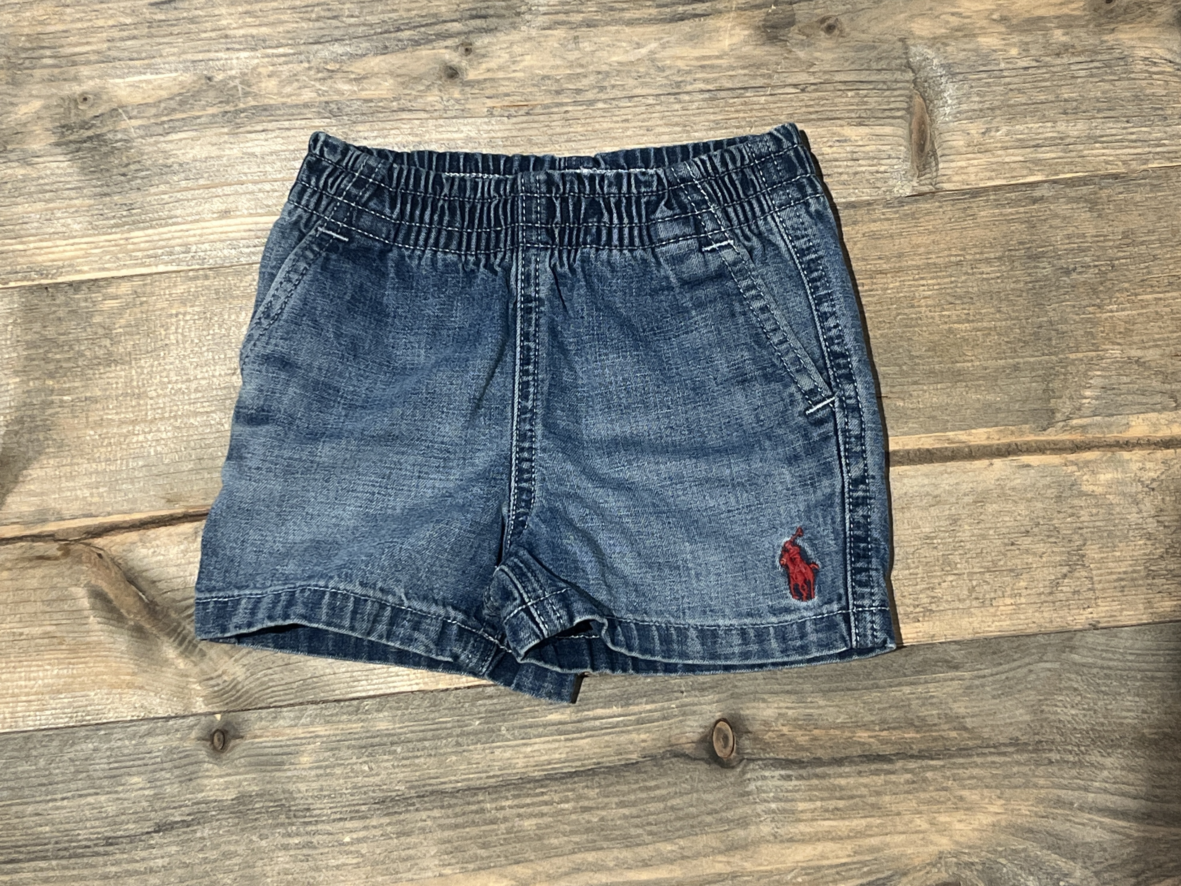 Polo Ralph Lauren spijkerbroekje voor jongen of meisje van 6 maanden met maat 68