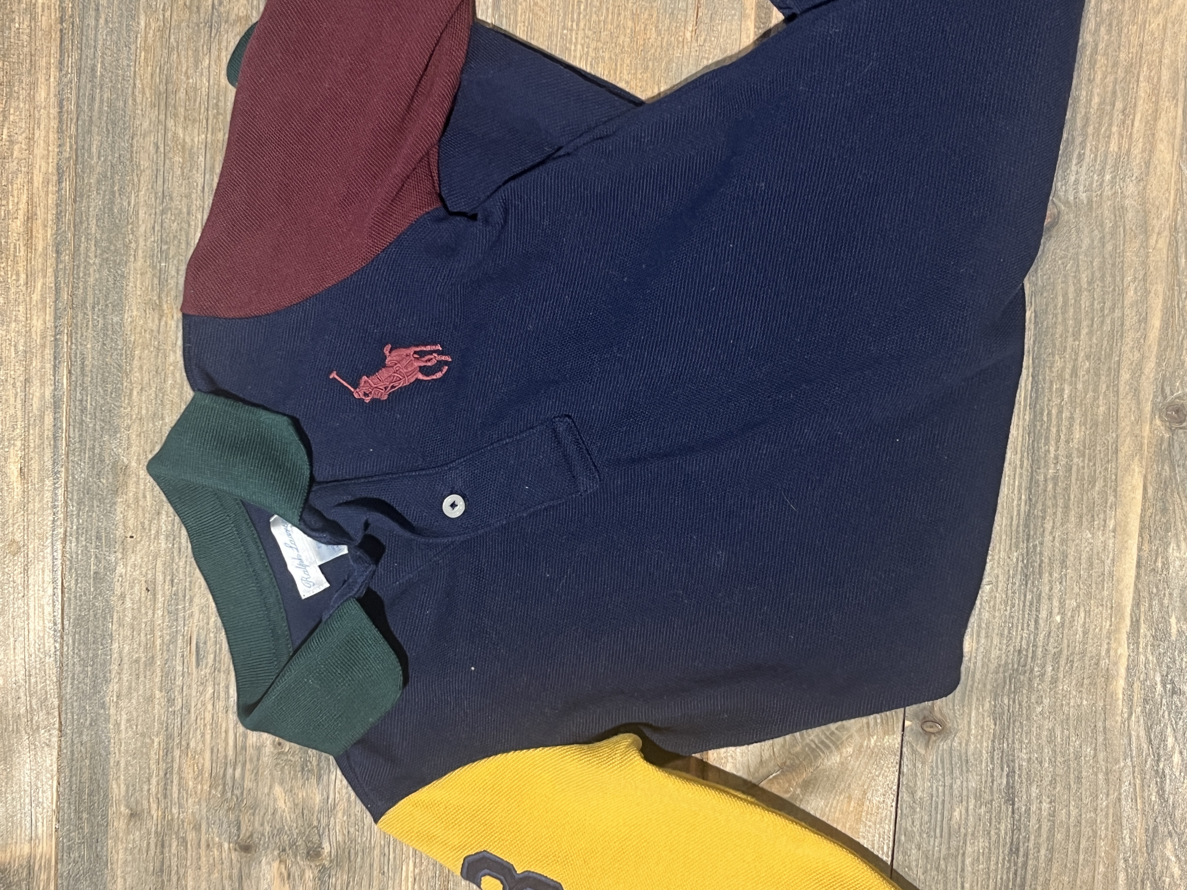 Polo Ralph Lauren boxpakje voor jongen van  12 maanden met maat 80