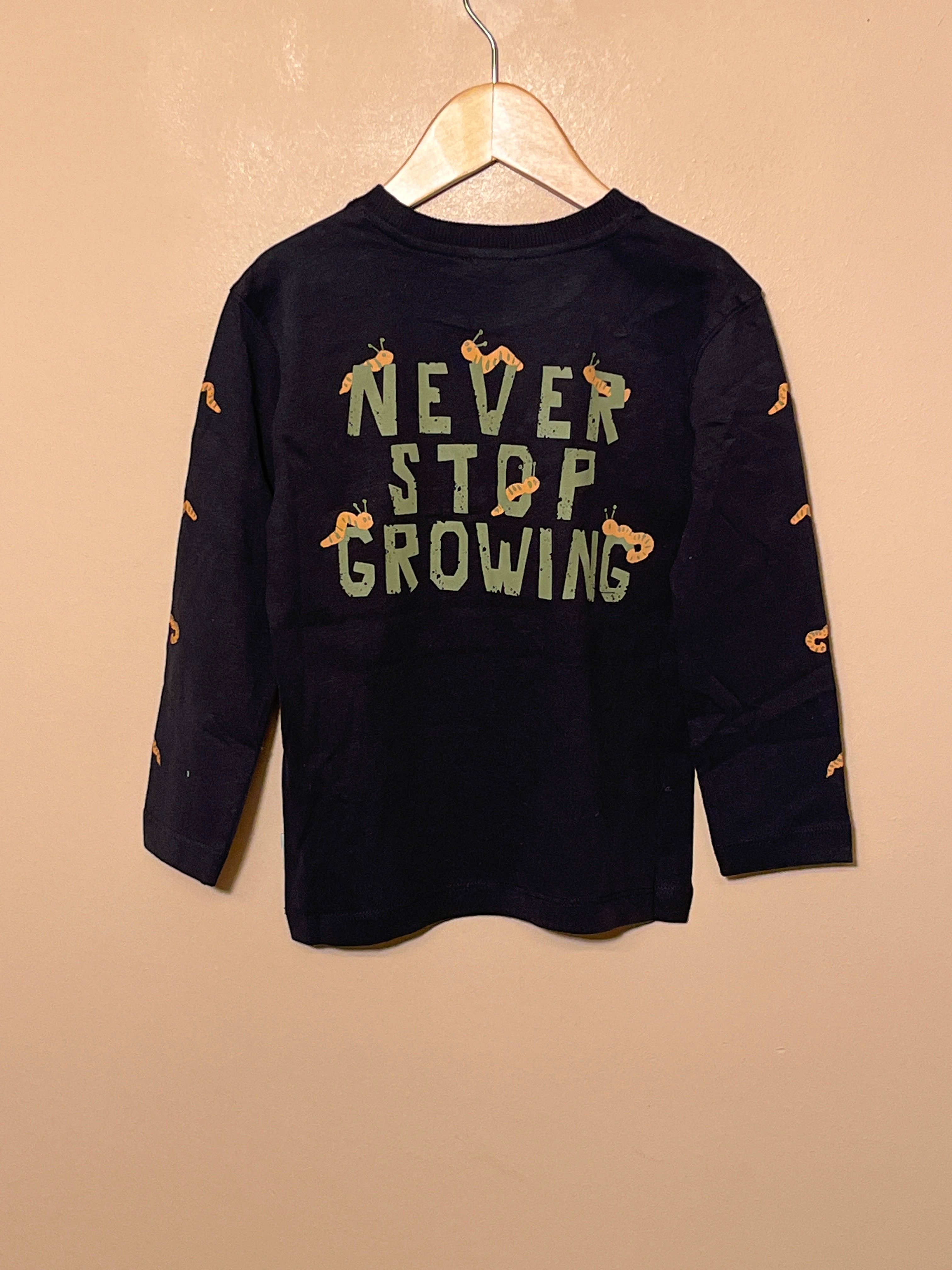 Ammehoela longsleeve voor jongen van 3 / 4 jaar met maat 98 / 104