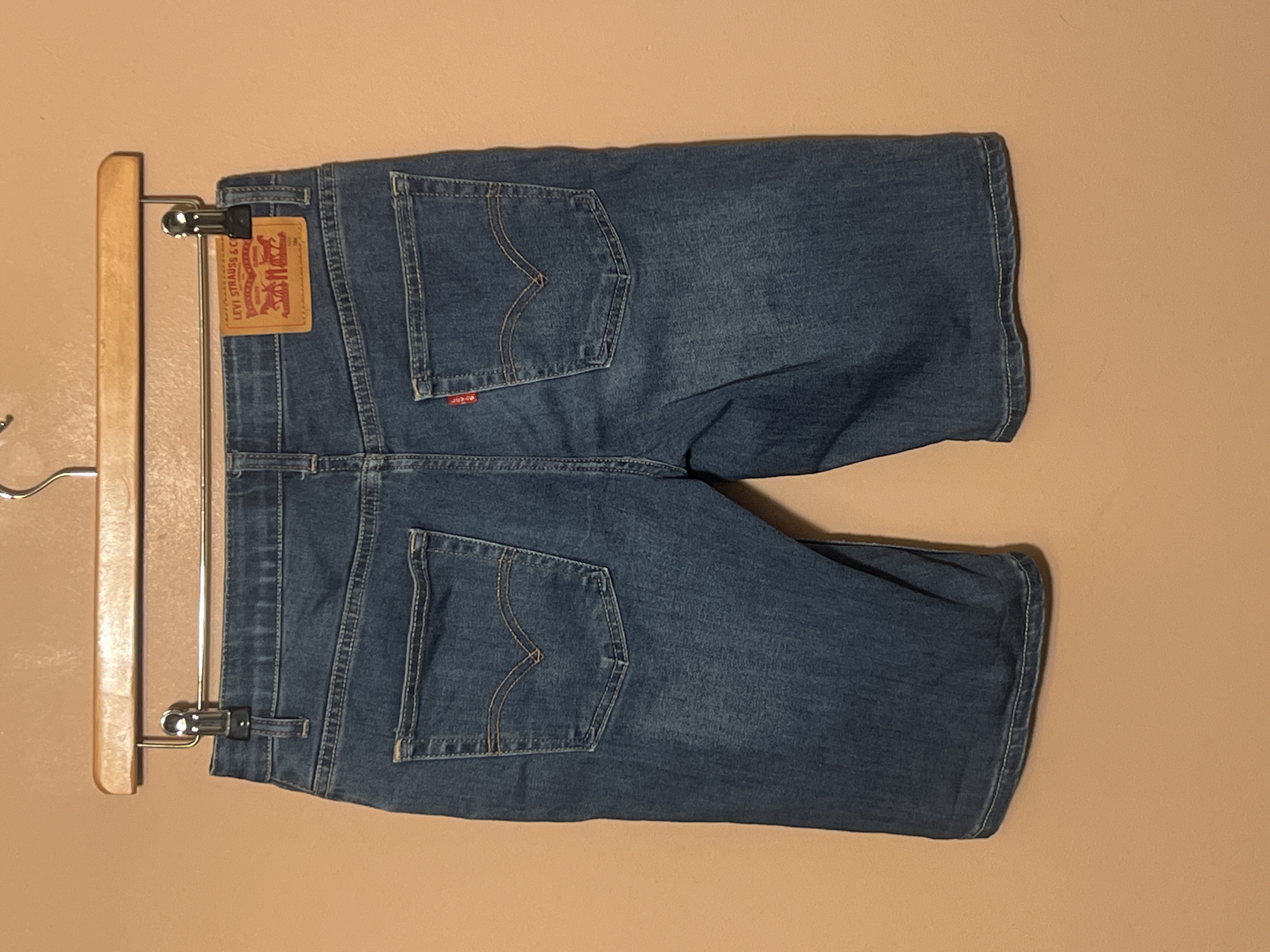 Levi’s korte spijkerbroek voor jongen van 16 jaar met maat 176
