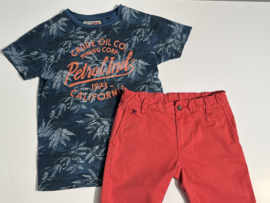 Petrol Ind. t-shirt voor jongen van 8 jaar met maat 128