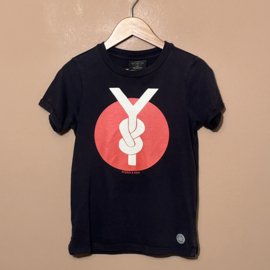 Scotch Shrunk t-shirt voor jongen van 6 jaar met maat 116