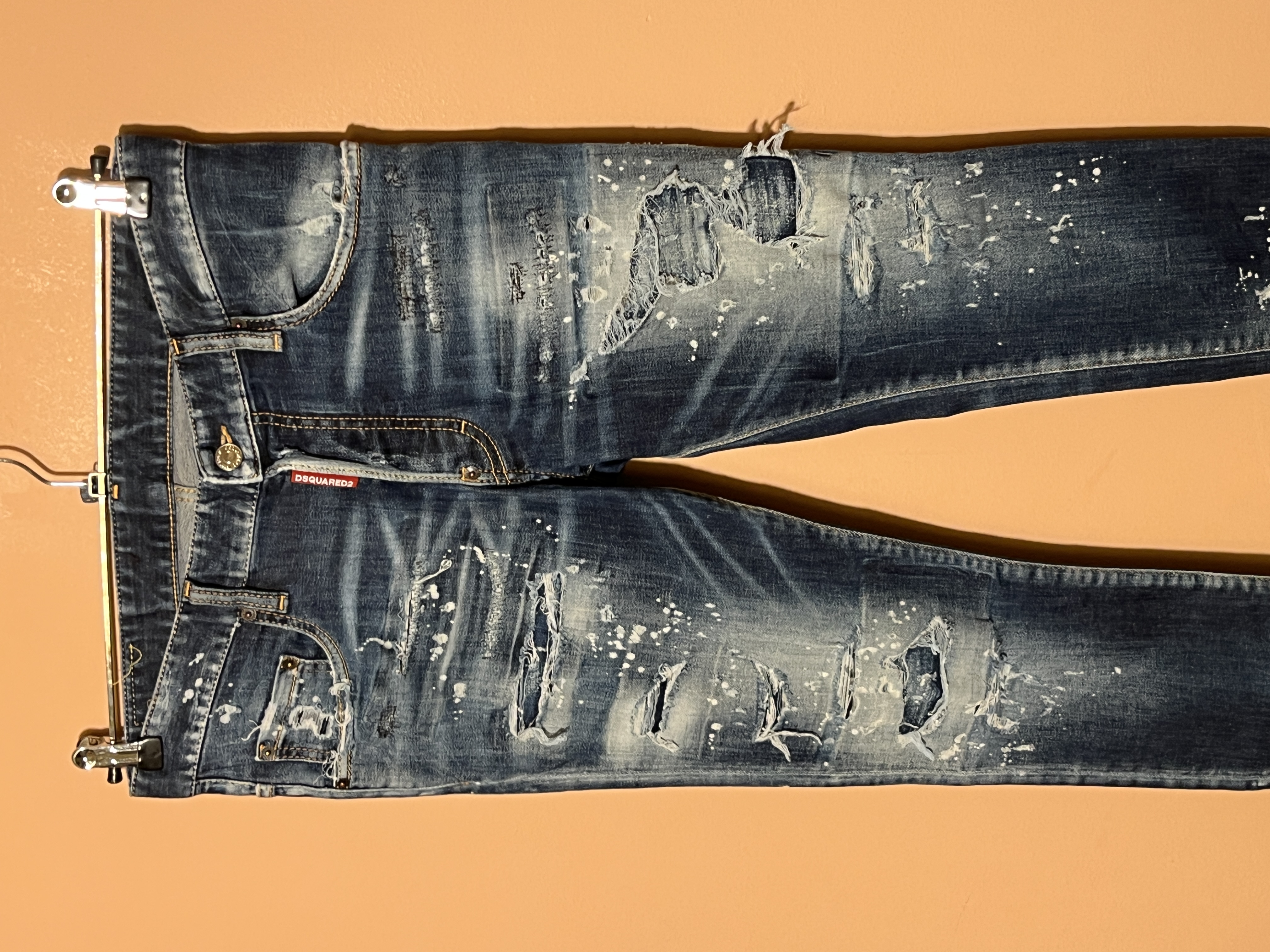 Dsquared2 spijkerbroek voor jongen van  16 jaar met maat 164 / 176