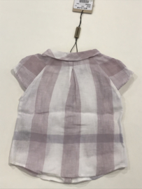 Burberry blouse voor meisje van 9 maanden met maat 74