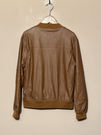Leatherlook jas van het merk Gymp voor jongen van 12 jaar met maat 152