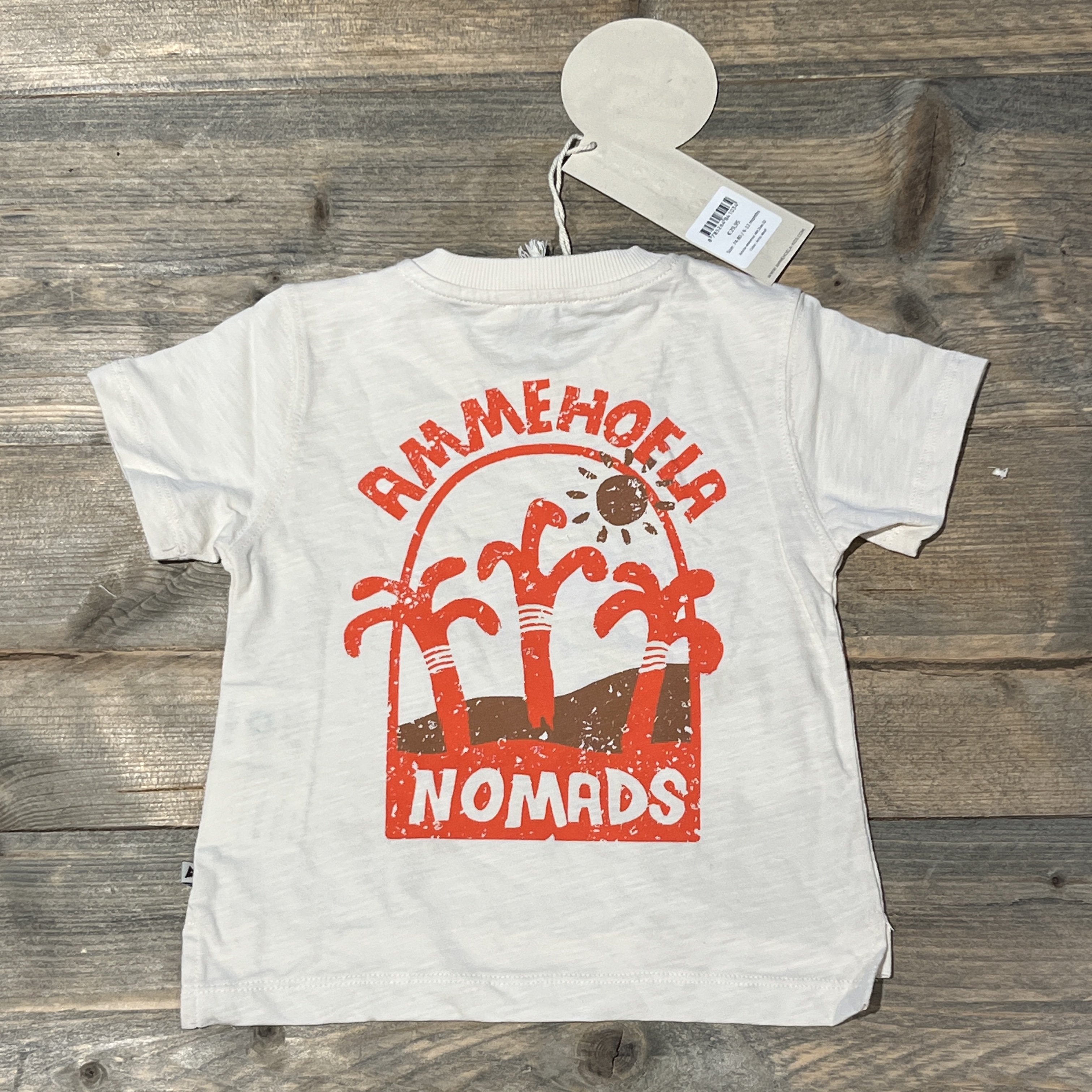 Ammehoela t-shirt voor jongen of meisje van 3 / 6 maanden met maat 62 / 68