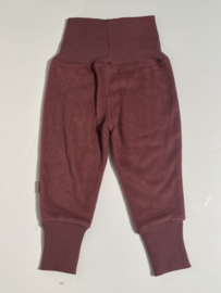 Mikk - Line fleece broek voor meisje van 12 maanden met maat 80