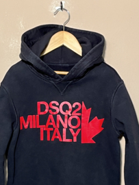 Dsquared2 hoodie voor jongen van 8 jaar met maat 128