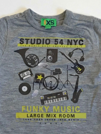 Funky XS t-shirt voor jongen van 3 / 6 maanden met maat 62 / 68