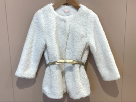 Billieblush fluffy jas voor meisje van 3 jaar met maat 98