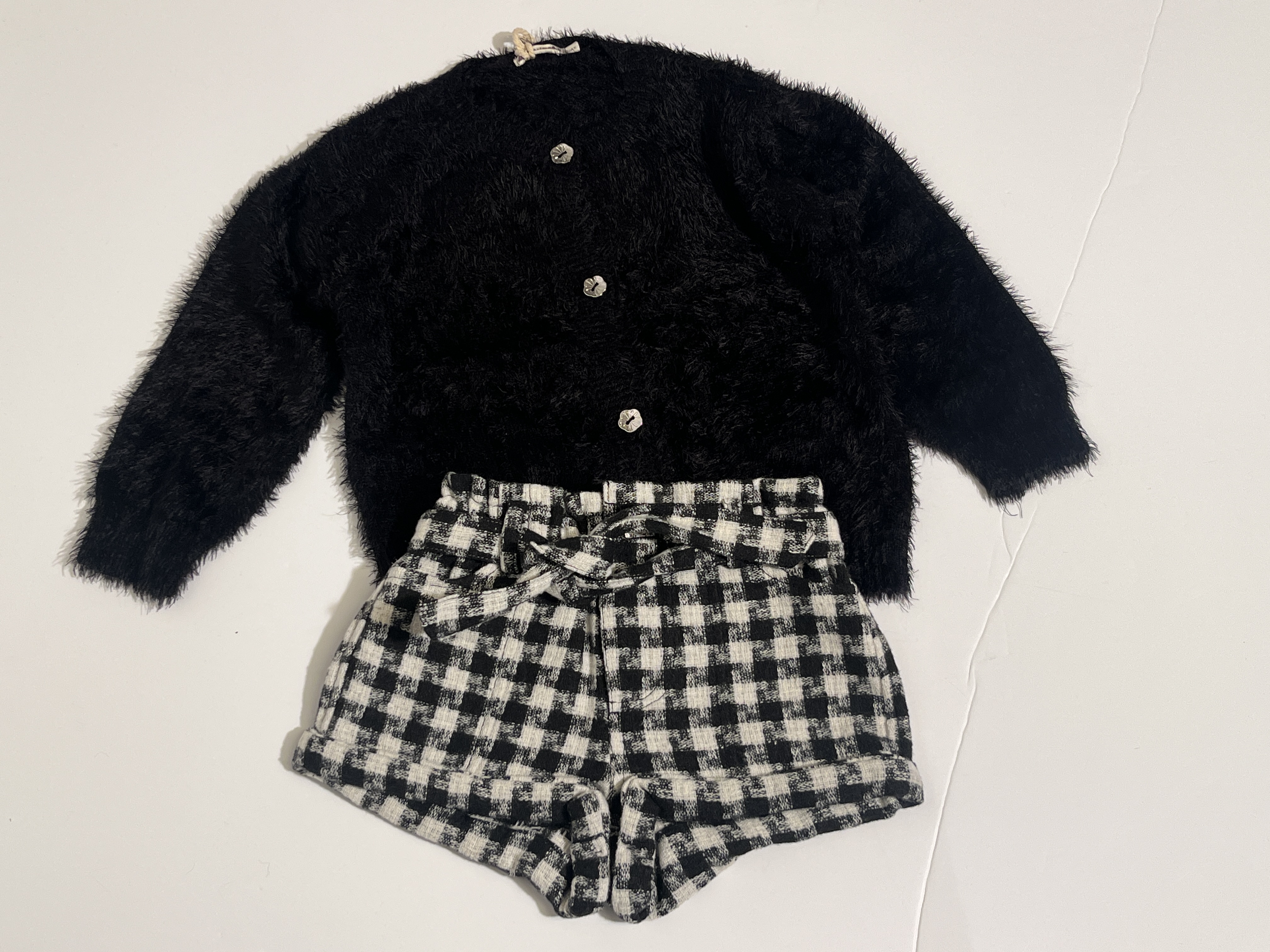 Ammehoela vest voor meisje van 1/2 jaar met maat 80 / 86 / 92