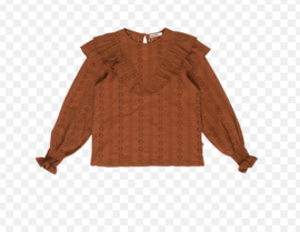 Ammehoela blouse  voor meisje van 6 / 8 jaar met maat 116 / 122 / 128