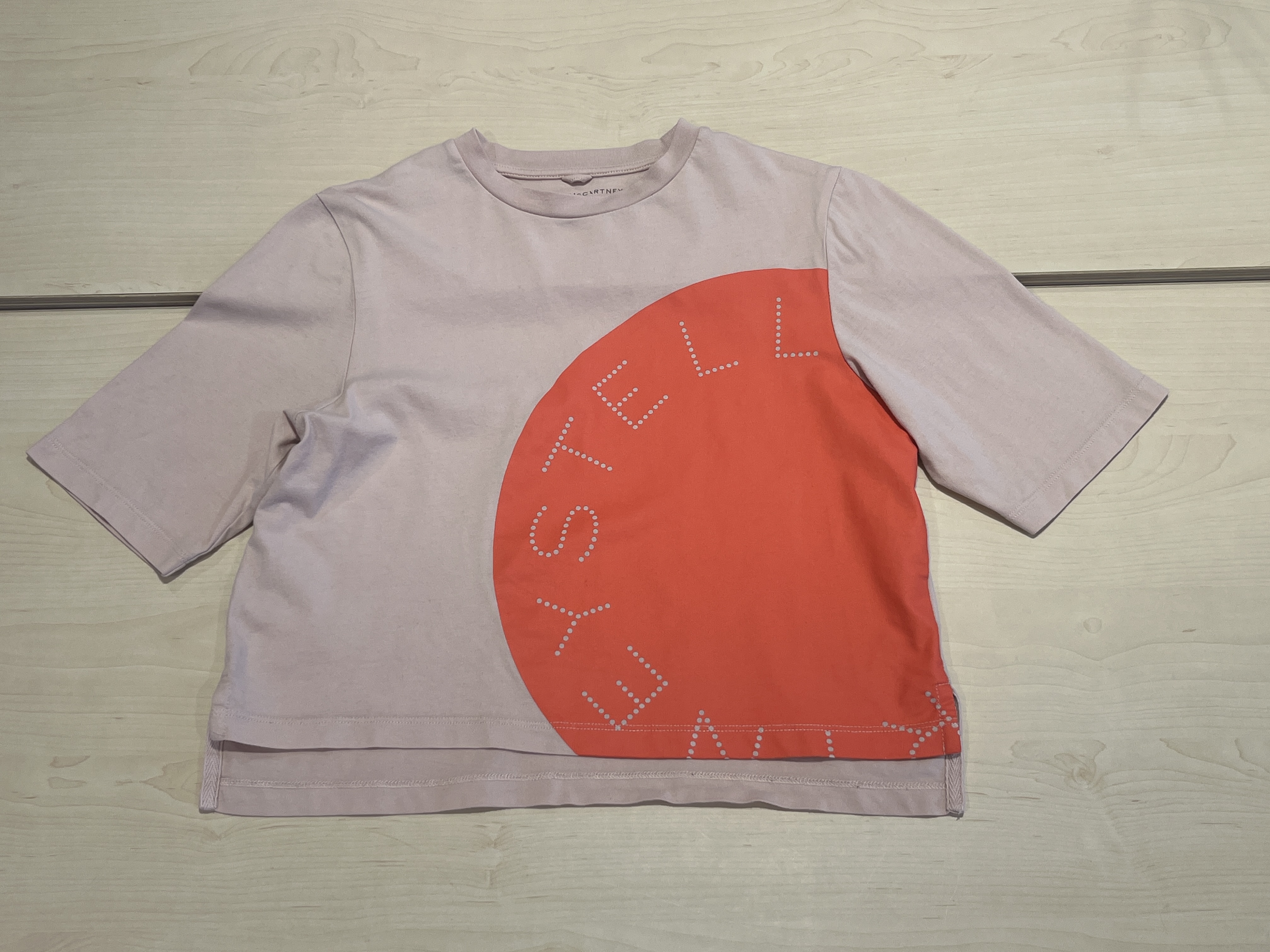 Stella McCartney t-shirt voor meisje van 8 jaar met maat 128