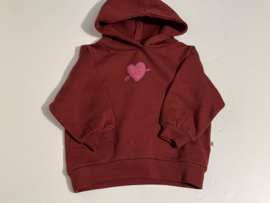 Ammehoela hoodie  voor meisje van 1 / 2 jaar met maat 80 / 86 / 92