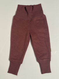 Mikk - Line fleece broek voor meisje van 12 maanden met maat 80