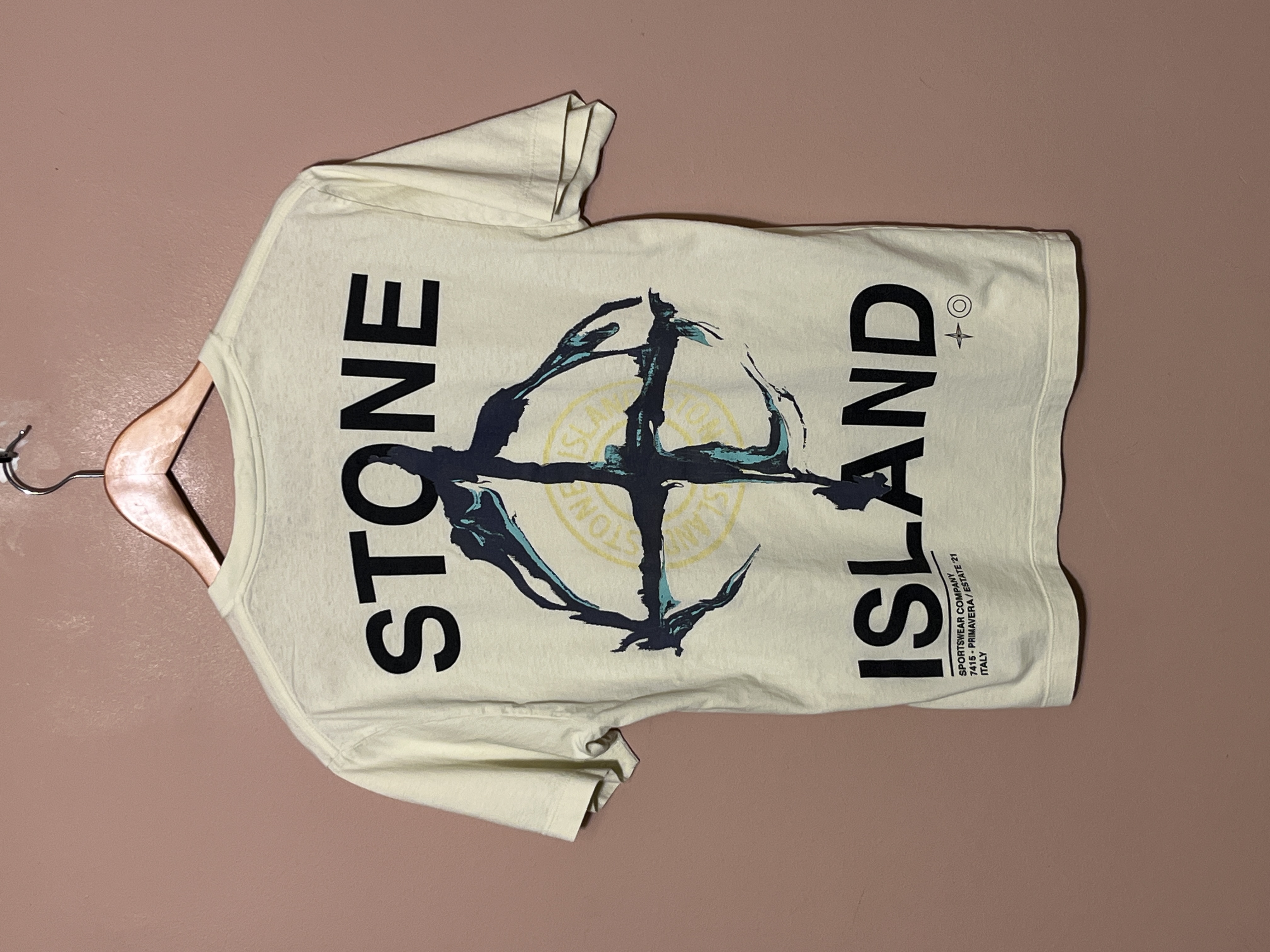 Stone Island t-shirt voor jongen van 14 jaar met maat 164