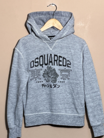 Dsquared2 hoodie voor jongen van 10 jaar met maat 140