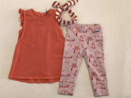 Ammehoela legging / broekje voor meisje van 3 / 6 maanden met maat 62 / 68