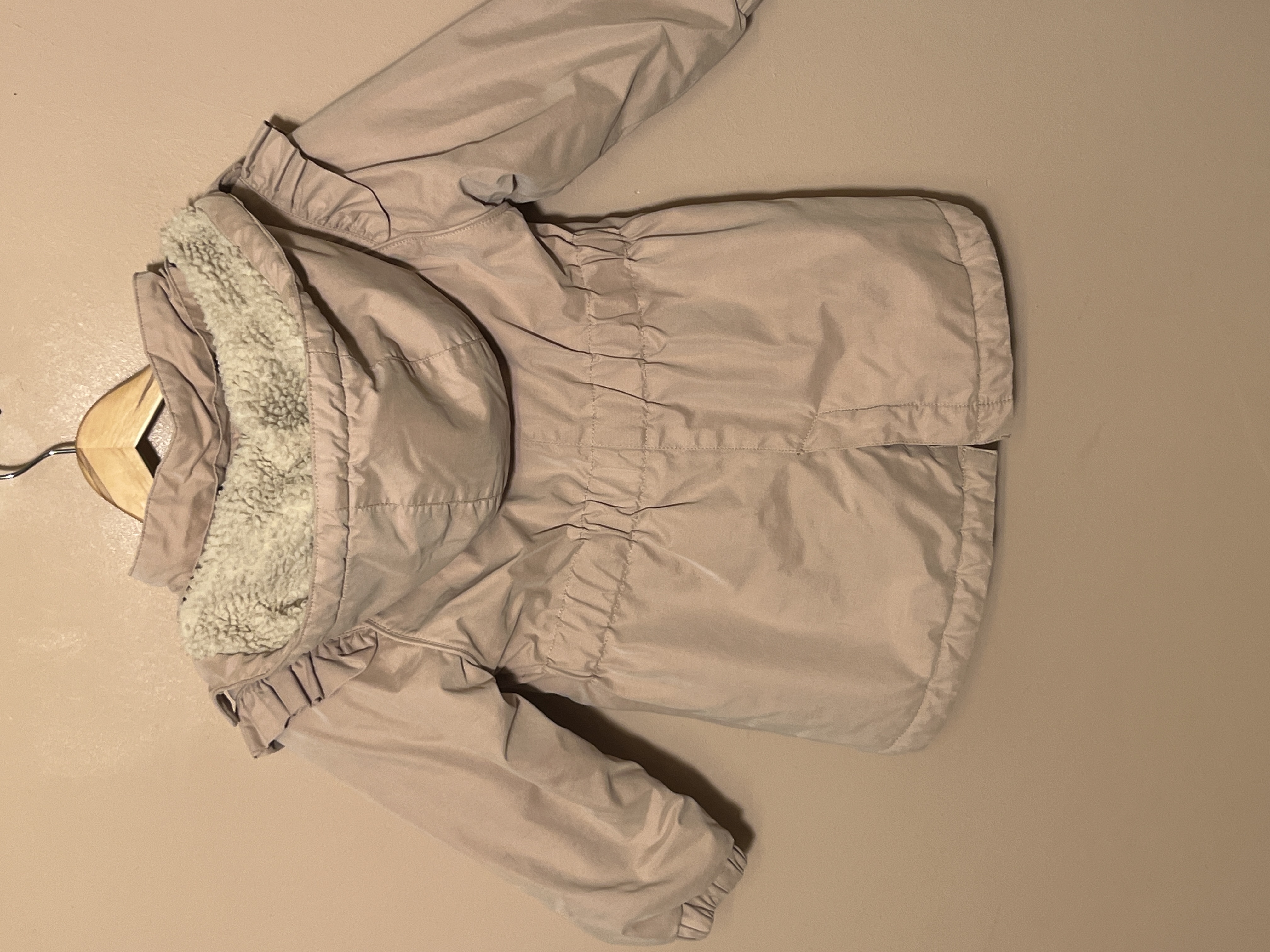 Lil' Atelier winterjas voor meisje van 2 / 3 jaar met maat 92 / 98