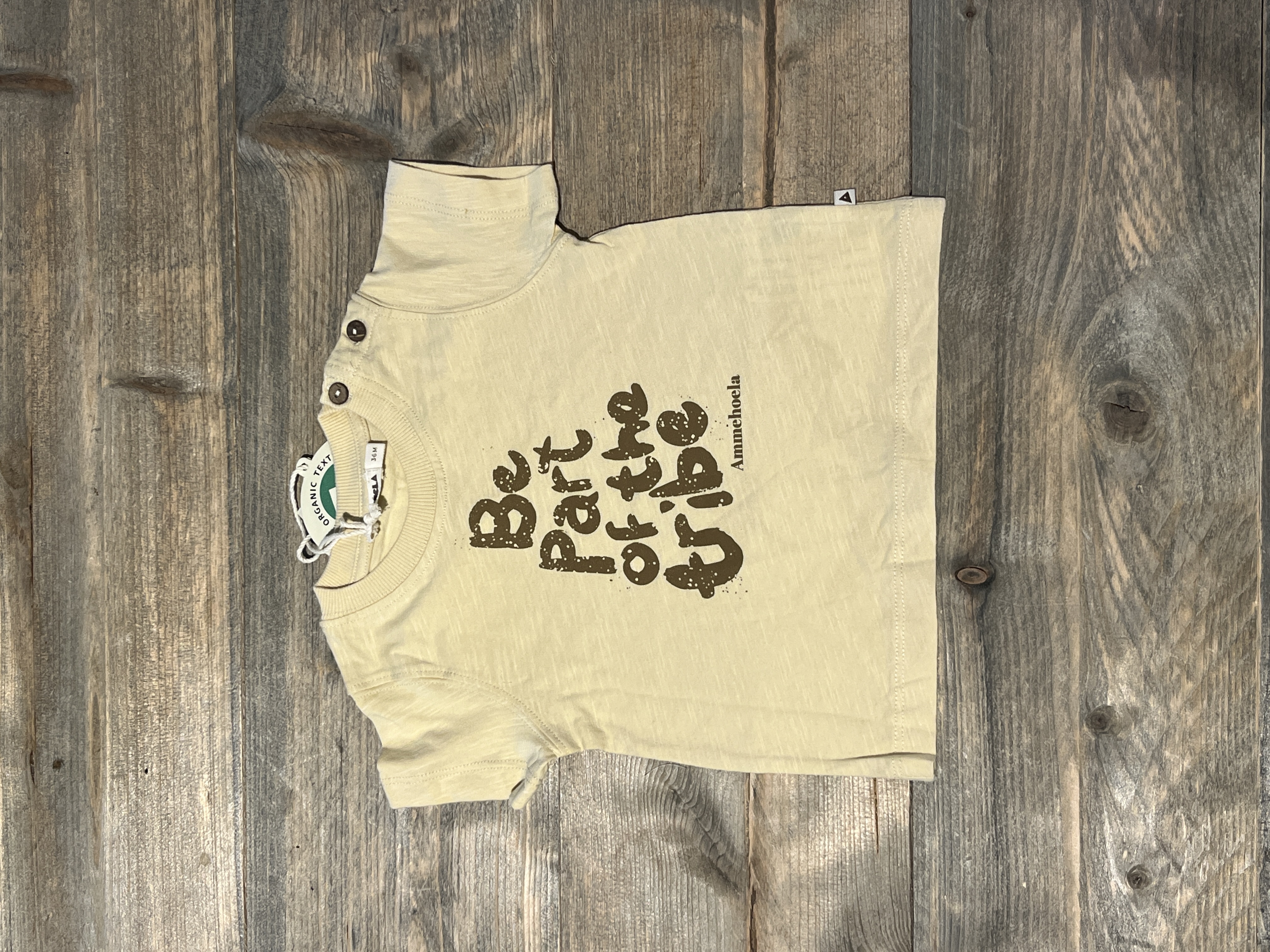 Ammehoela t-shirt voor jongen of meisje van 3 / 6 maanden met maat 62 / 68