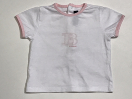 Burberry t-shirt voor meisje van 6 maanden met maat 68