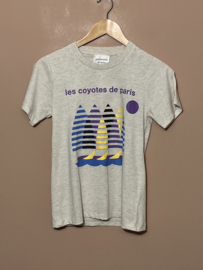 Les Coyotes de Paris t-shirt voor jongen of meisje van 14 jaar met maat 164