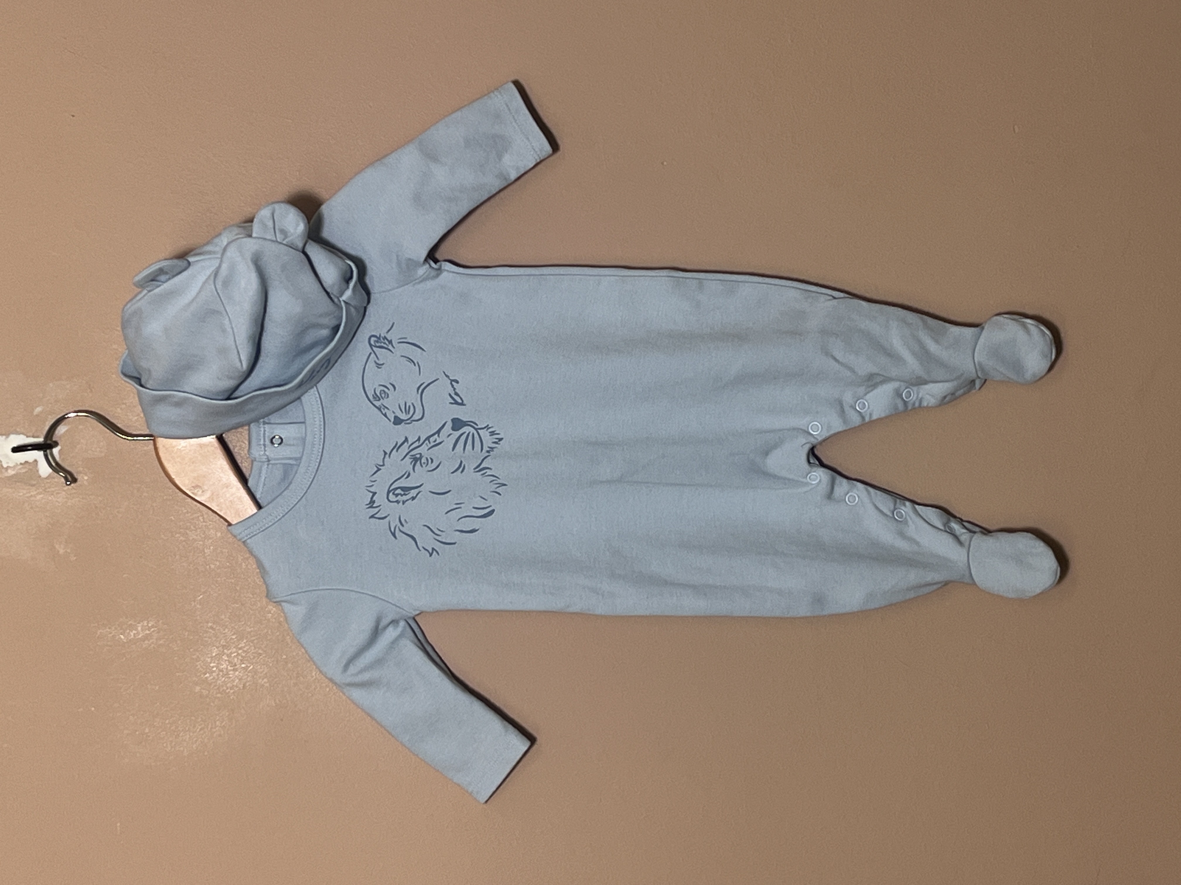 Kenzo playsuit voor jongen van 3 maanden met maat 62