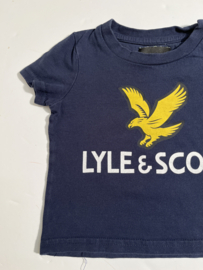 Lyle & Scott t-shirt voor jongen van 6 maanden met maat 68