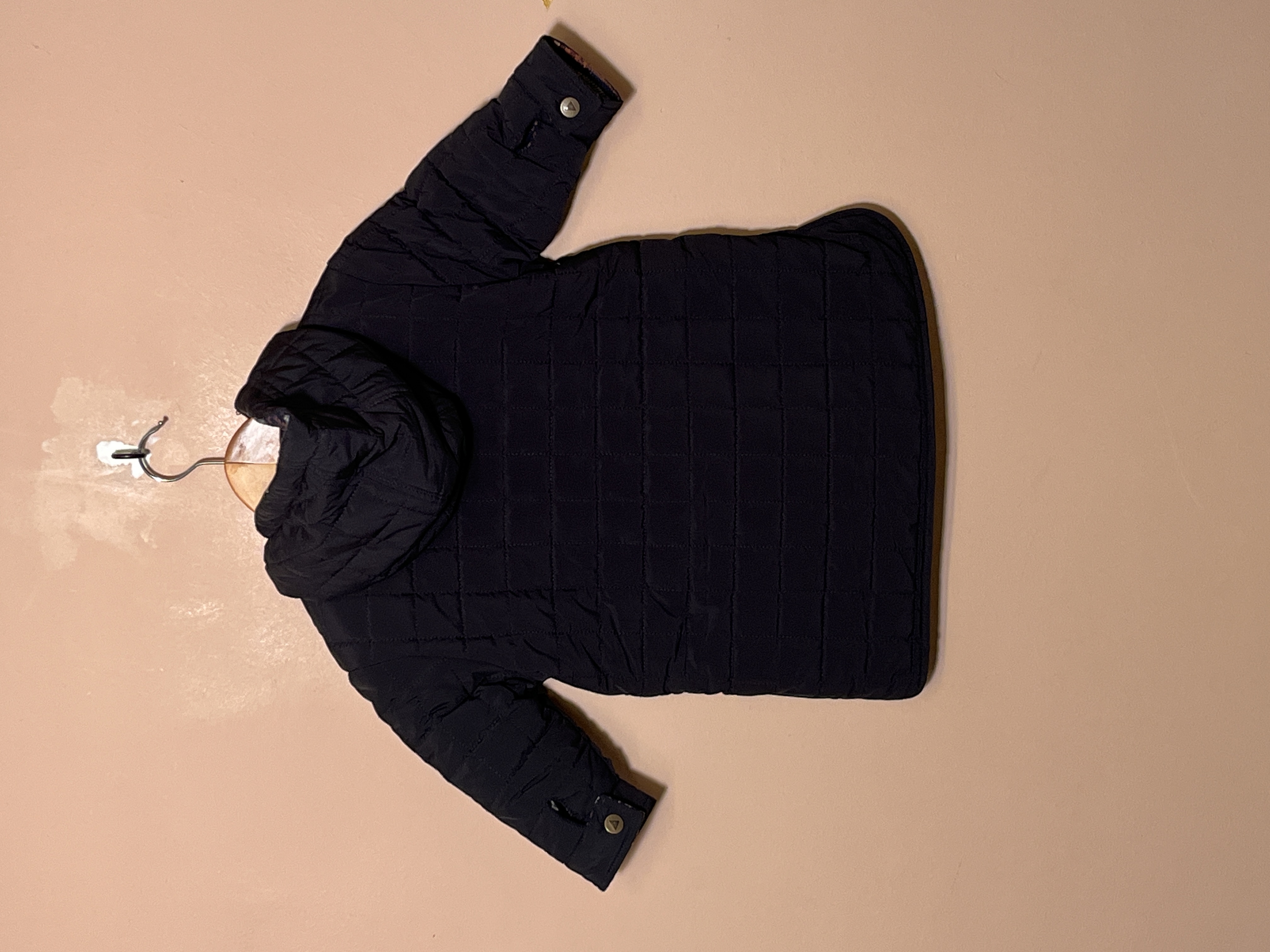 Ammehoela reversible winterjas voor jongen of meisje van 1/2 jaar met maat 80 / 86 / 92