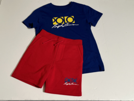 Polo Ralph Lauren korte  joggingbroek voor jongen van 6 jaar met maat 116