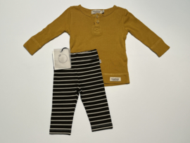 Blossom Kids zacht broekje / legging voor meisje of jongen van 1 / 3 maanden met maat 56 / 62