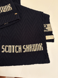 Scotch Shrunk sjaal muts combi voor jongen van 4 tot 8 jaar