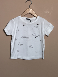 Tumble n Dry t-shirt voor meisje van 6 / 7 jaar met maat 116 / 122