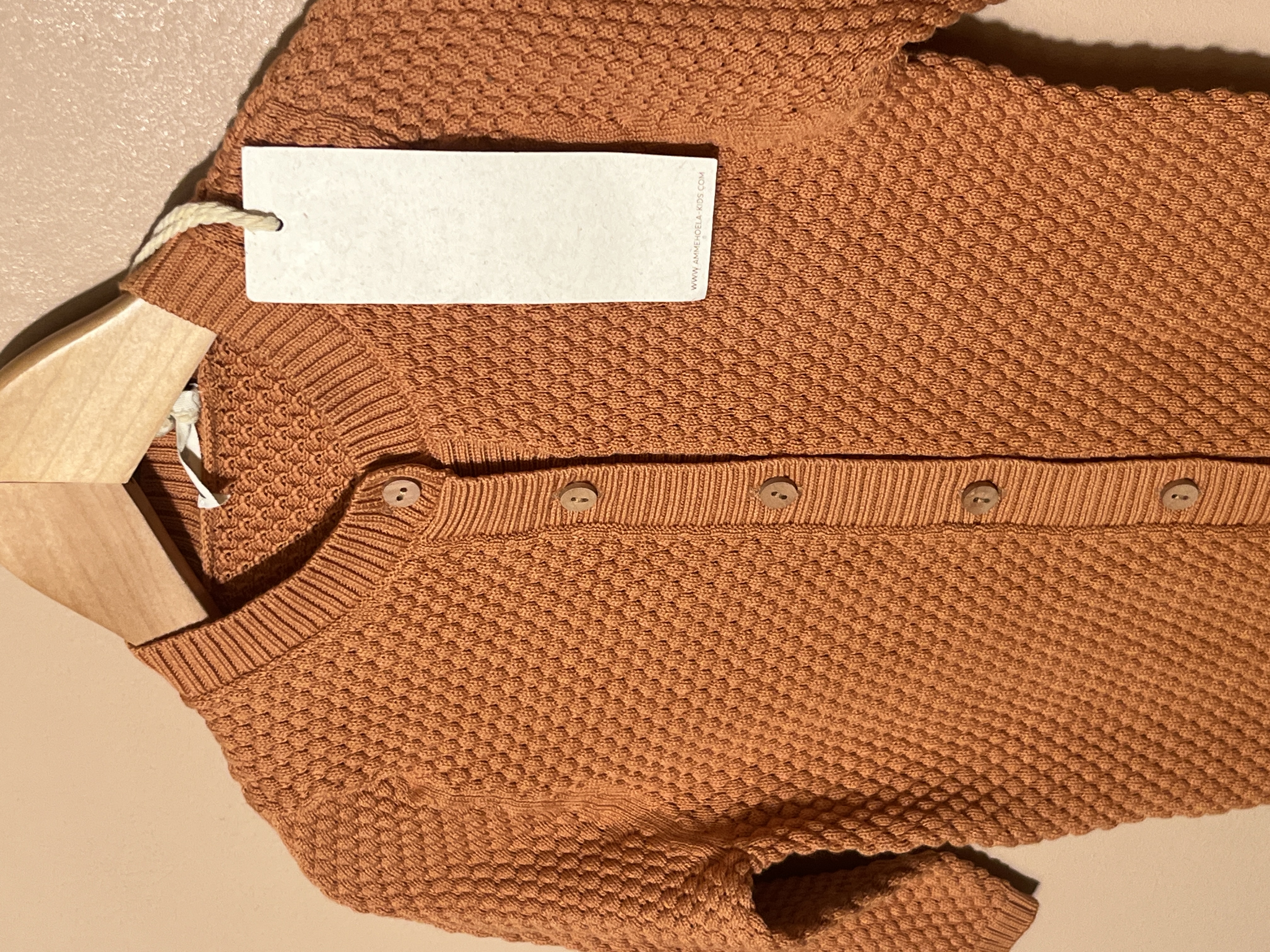 Ammehoela playsuit voor jongen of meisje van 6 / 12 maanden met maat 68 / 74 / 80
